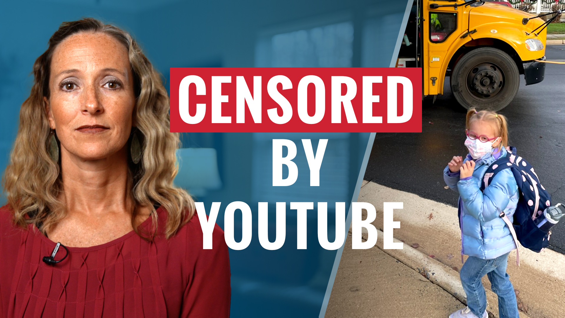 YouTube Censors Mom Fighting School Mask Mandates