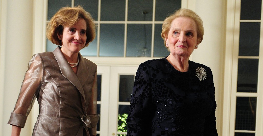 Alice Albright and her mother, former Secretary of State Madeleine Albright