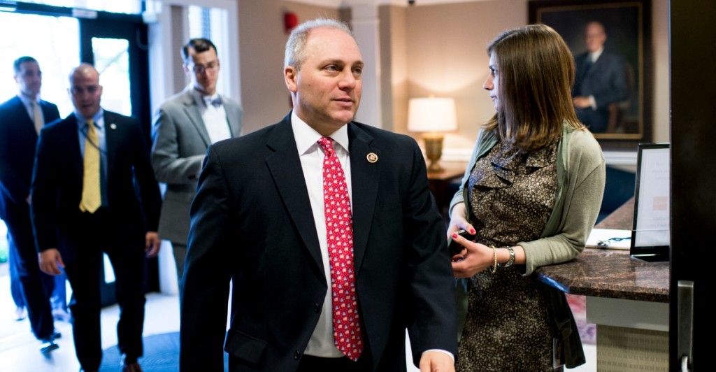 House Majority Whip Steve Scalise, R-La., said Republicans should use reconciliation to defund Planned Parenthood. However, conservatives believe the budget tool should be used to repeal Obamacare. (Photo: Bill Clark/CQ Roll Call/Newscom)