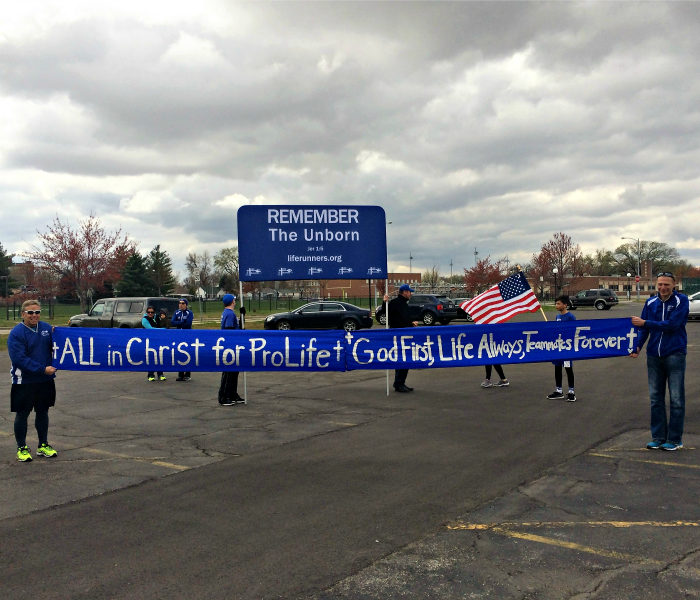 A Palm Sunday Convergence of Pro-Life Runners From Across America 5 A Palm Sunday Convergence of Pro-Life Runners From Across America