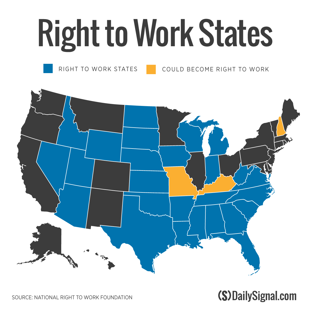 Election Ushers in States Preparing for RighttoWork Laws