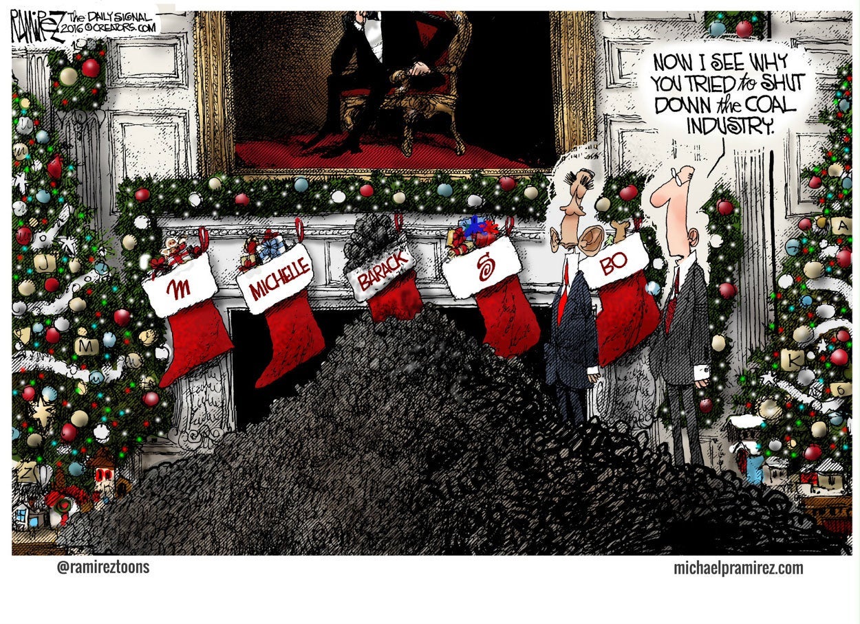 Cartoon: A Stocking Full of Coal 3 Cartoon: A Stocking Full of Coal