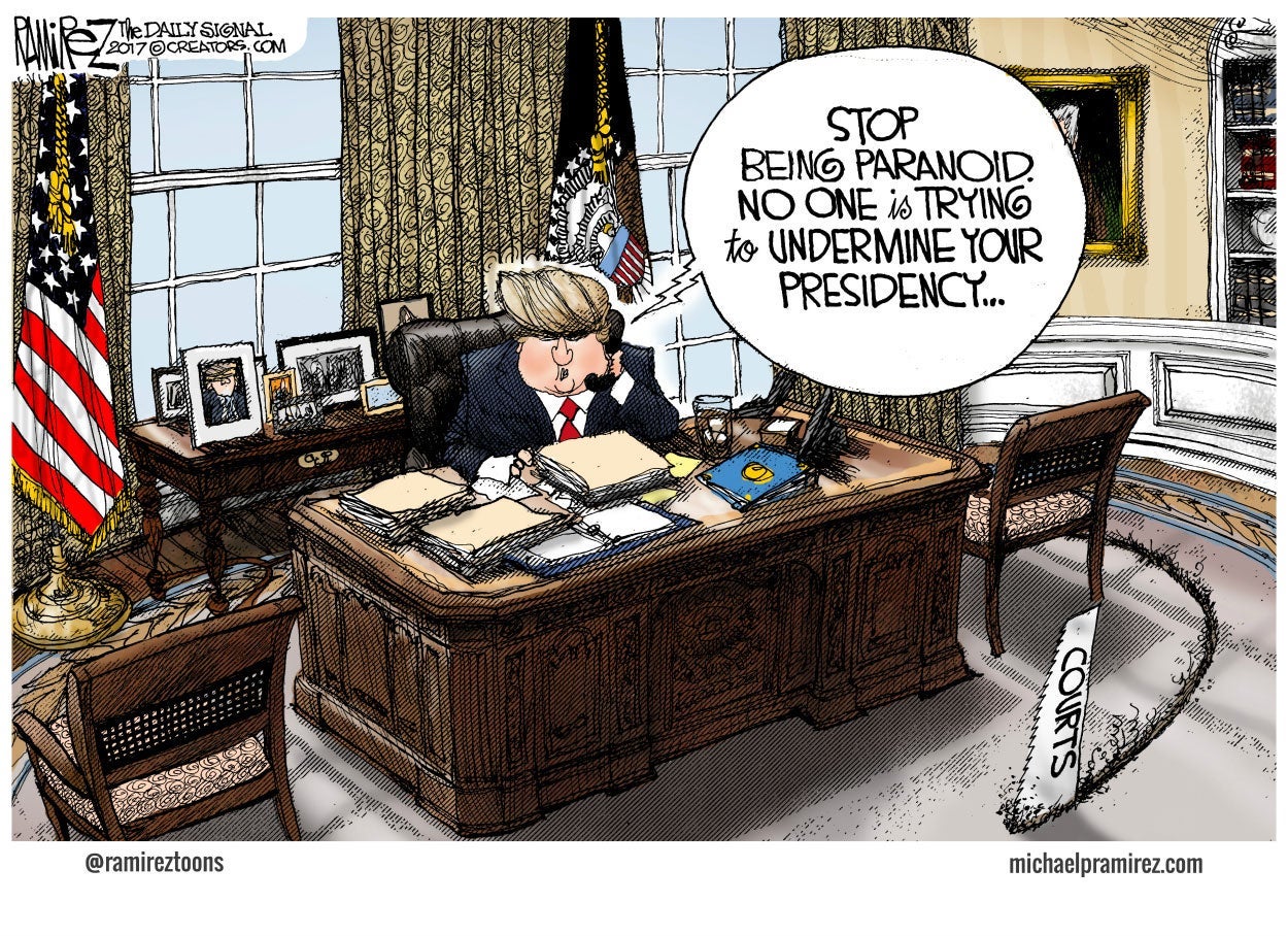 Cartoon: Courts Ban Travel Ban … Again 3 Cartoon: Courts Ban Travel Ban … Again