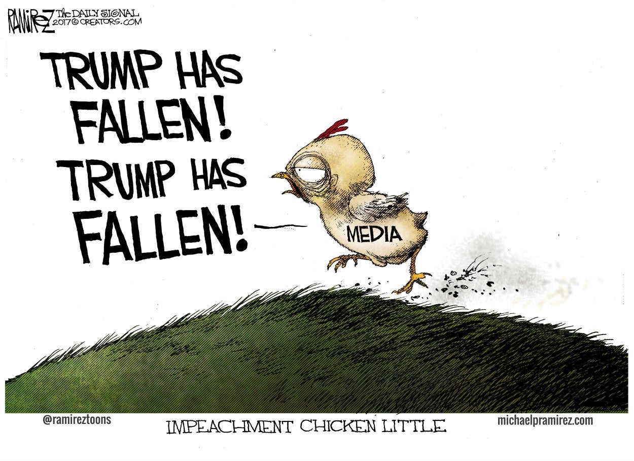 Cartoon: Chicken Little Goes to Washington 3 Cartoon: Chicken Little Goes to Washington