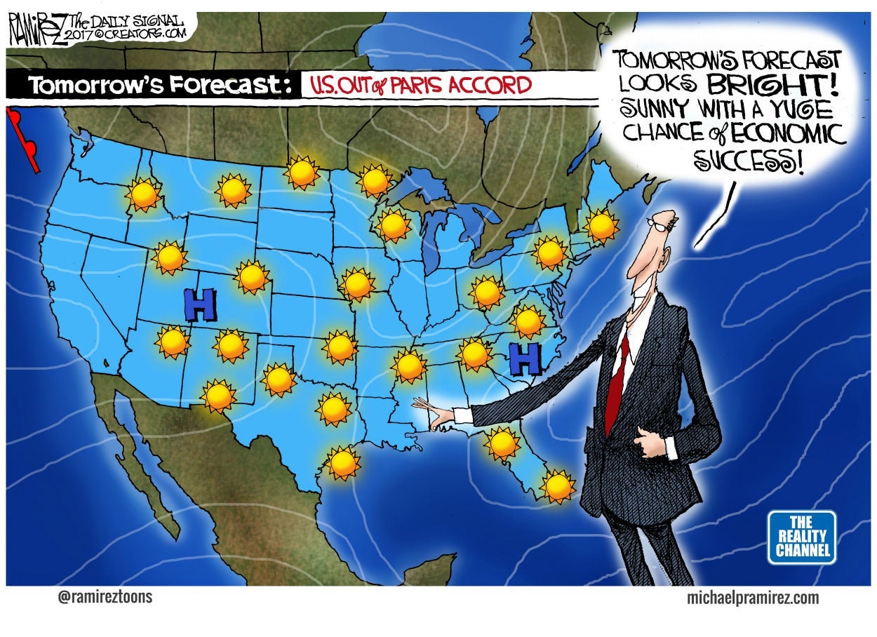 Cartoon: Post-Paris Forecast Calls for Sunny Skies 3 Cartoon: Post-Paris Forecast Calls for Sunny Skies