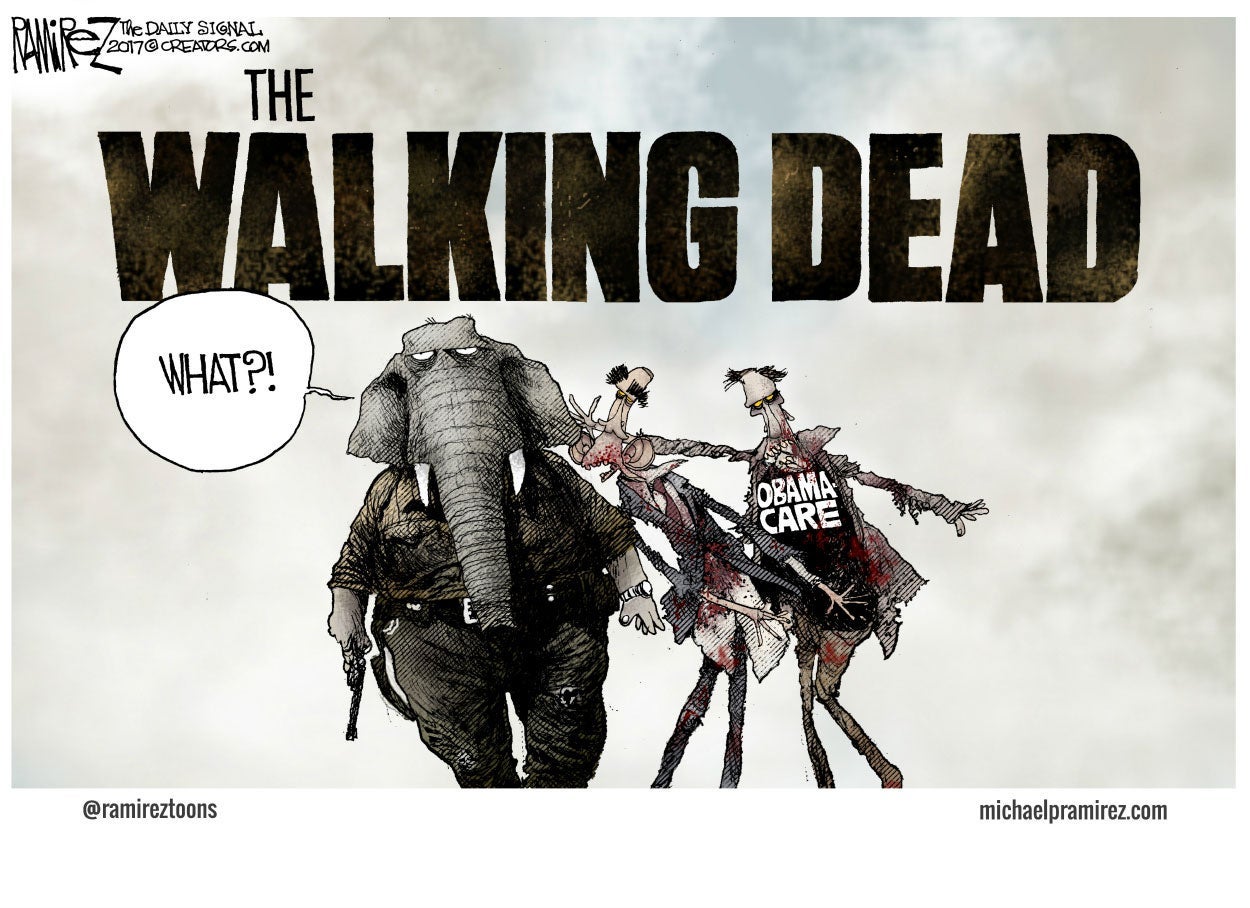 Cartoon: Obamacare Zombies 3 Cartoon: Obamacare Zombies