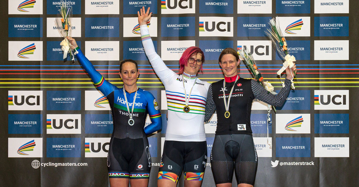Male Wins Women's Cycling Championship