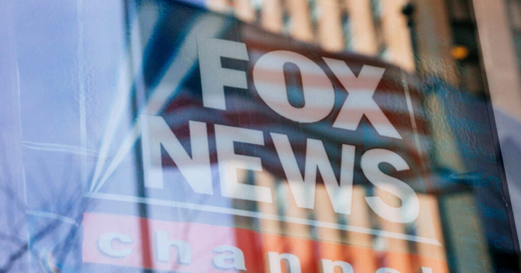 Fox News employees are allowed to use bathrooms that align with their gender identity, rather than their biological sex, and permitted to dress in alignment with their preferred gender. They must also be addressed by their preferred name and pronouns in the workplace. (Photo by Kevin Hagen/Getty Images)