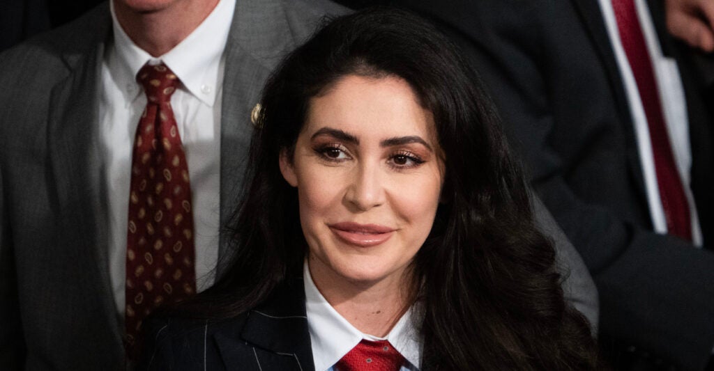 Representative Anna Paulina Luna in a suit