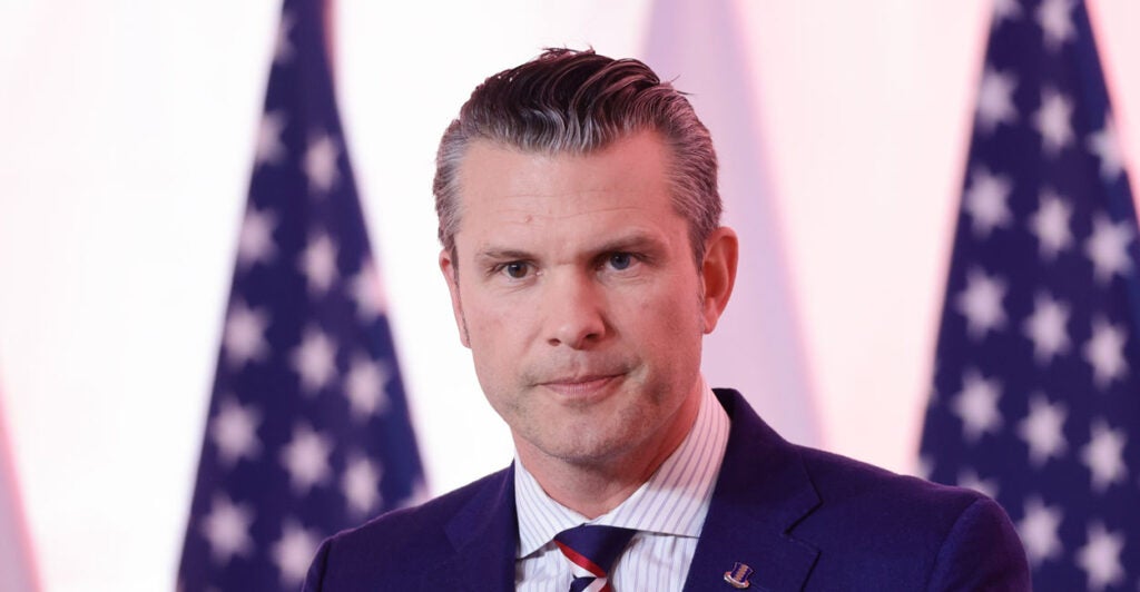 Defense Secretary Pete Hegseth