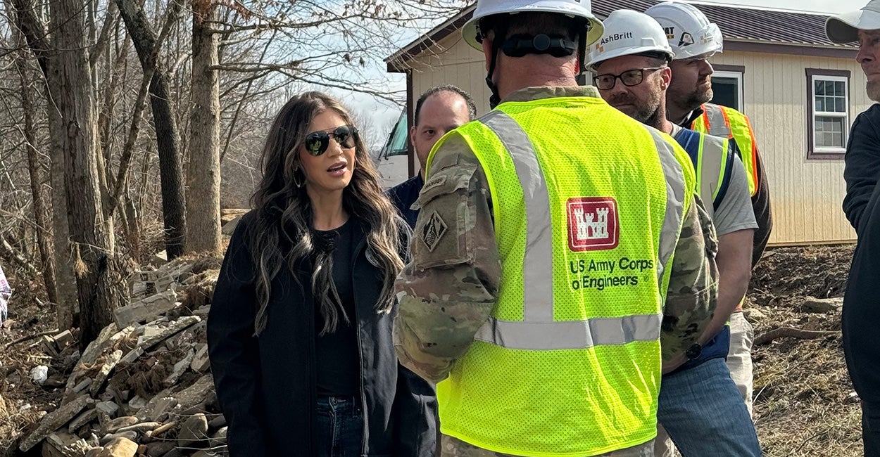 DHS Secretary Noem: Time to Cut ‘Red Tape’ in the Way of Hurricane Recovery