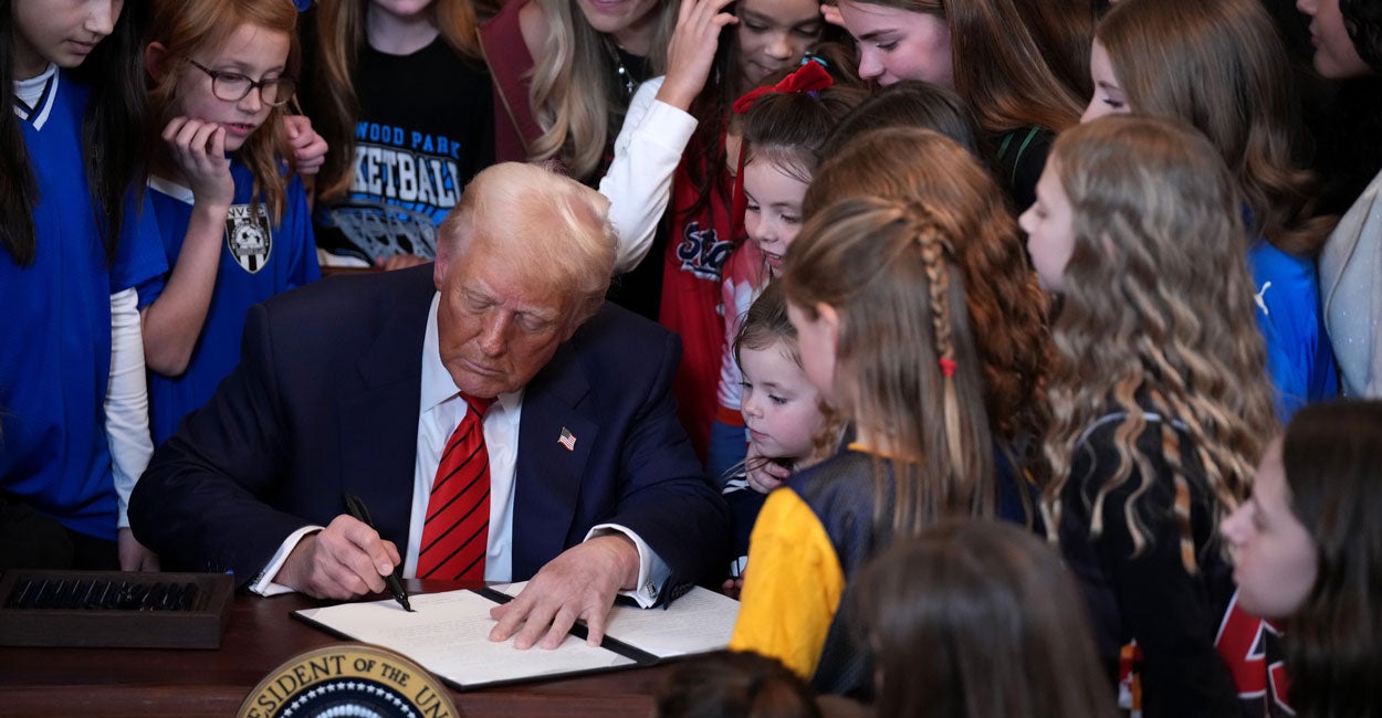 Trump Bars Men from Women’s Sports, Women’s Groups Urge Congress to Codify Protections