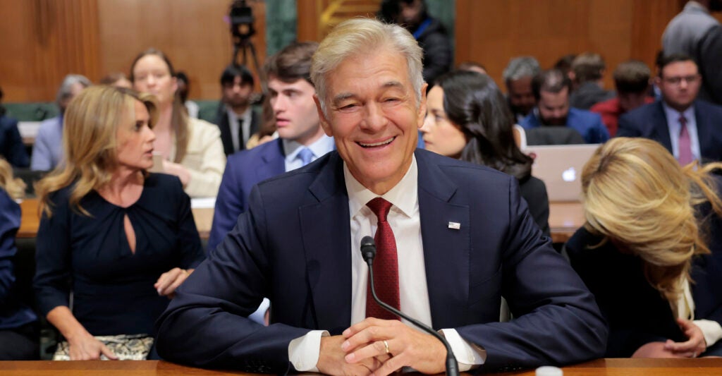 Dr. Mehmet Oz, Trump’s nominee to be administrator of the Centers for Medicare and Medicaid Services