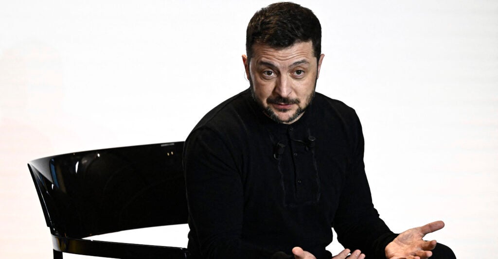 Ukrainian President Volodymyr Zelenskyy