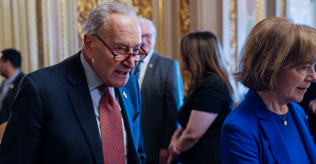 After Senate Republicans Rip ‘Schumer’s Shutdown,’ Top Democrat Abruptly Shifts Course