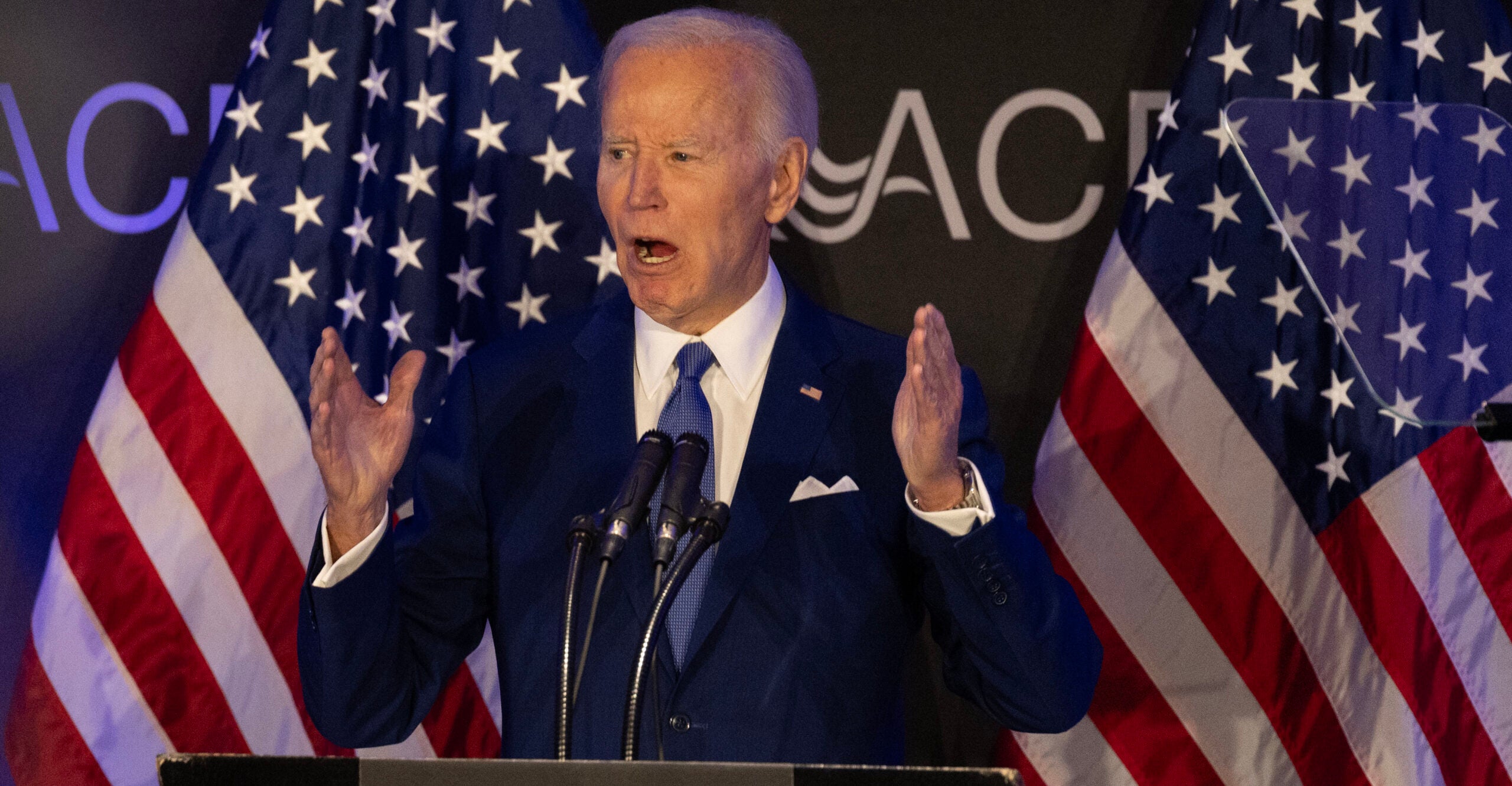 In Speech, Biden Claims Trump Is Out to Gut Social Security