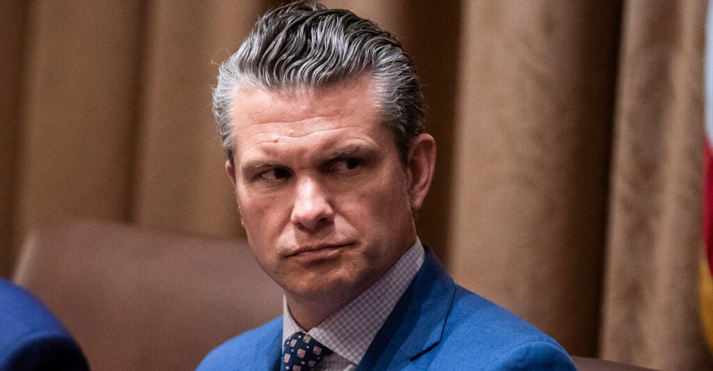 Secretary of Defense Pete Hegseth