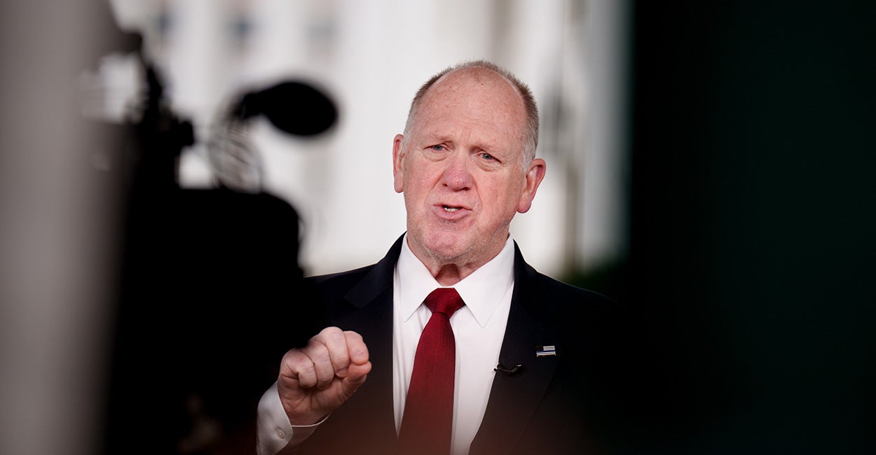 Cartels Will Be ‘Wiped Off the Face of the Earth,’ Border Czar Homan Vows