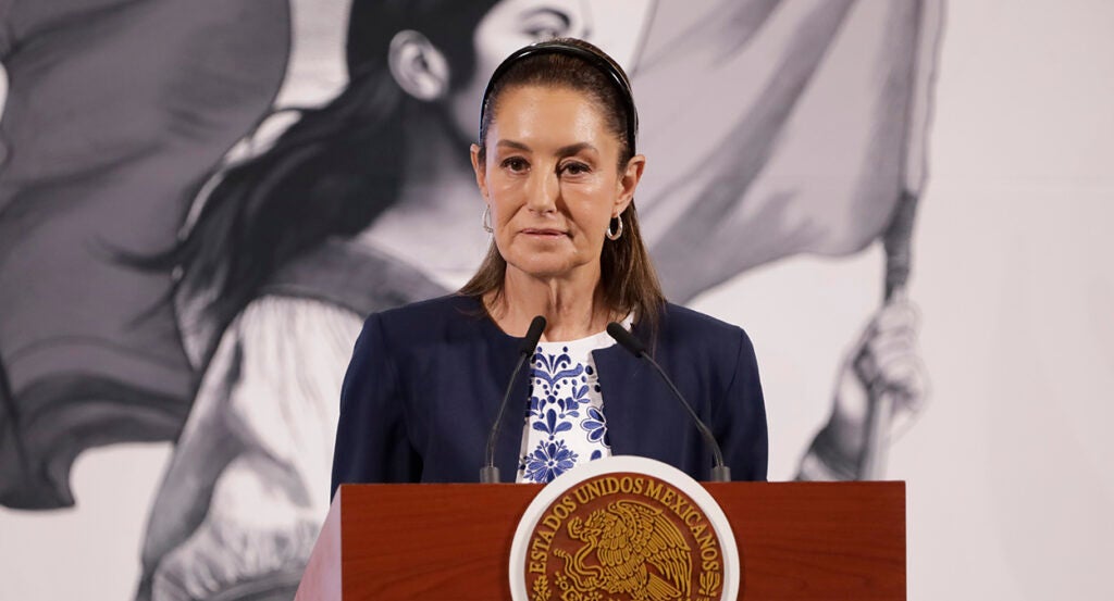 Mexican President Claudia Sheinbaum
