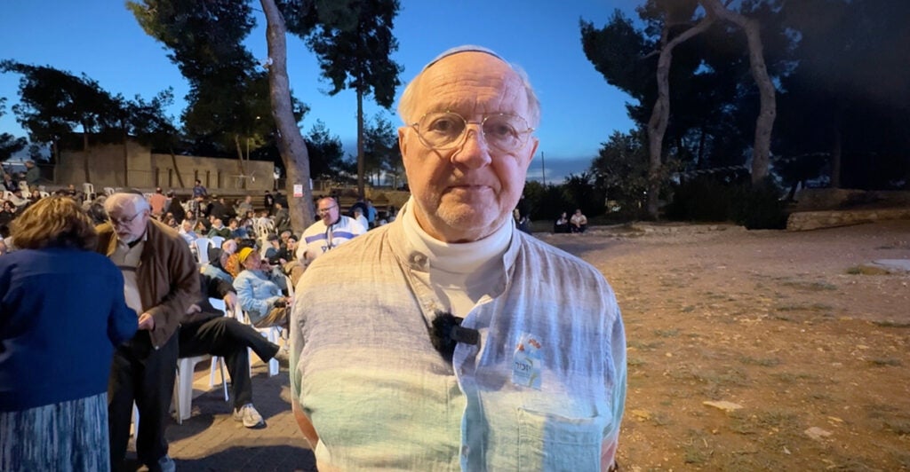 Tom Keating, grandfather of Rose Lubin, the fallen Israeli police woman