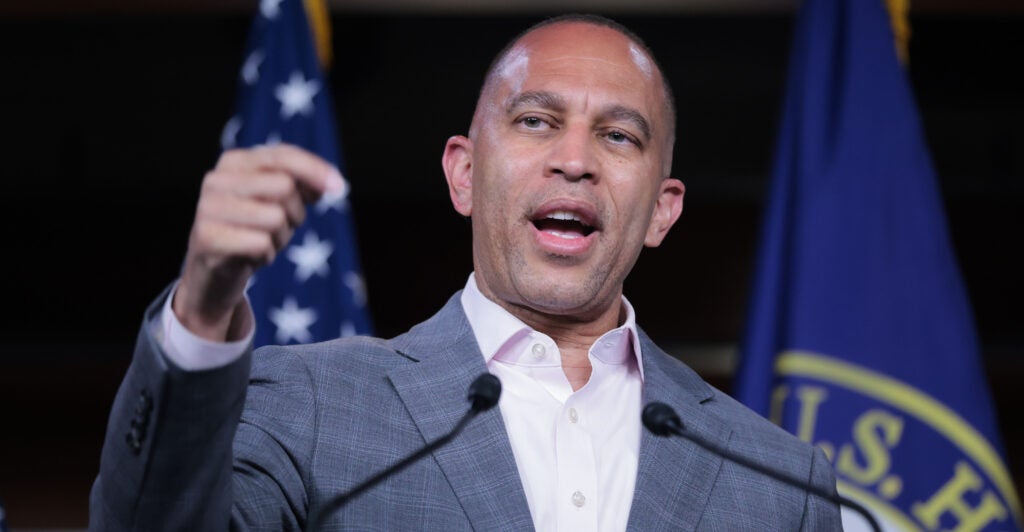 House Minority Leader Hakeem Jeffries, D-N.Y.