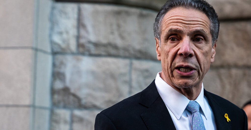 Former New York Gov. Andrew Cuomo