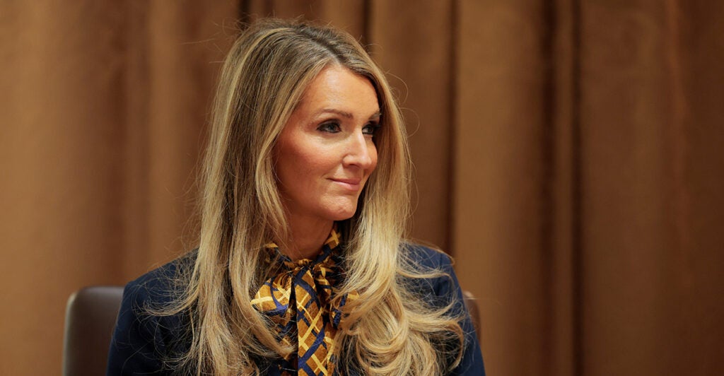 Small Business Administration director Kelly Loeffler