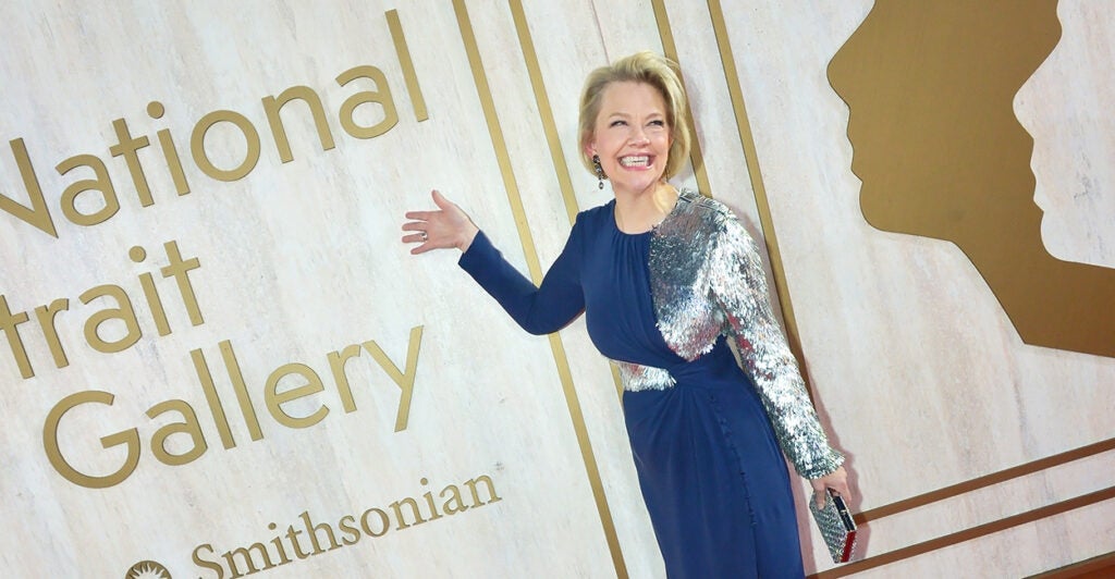 Kim Sajet, then-director of the Smithsonian National Portrait Gallery, attends the annual American Portrait Gala at the Portrait Gallery on Nov. 17, 2019, in Washington.