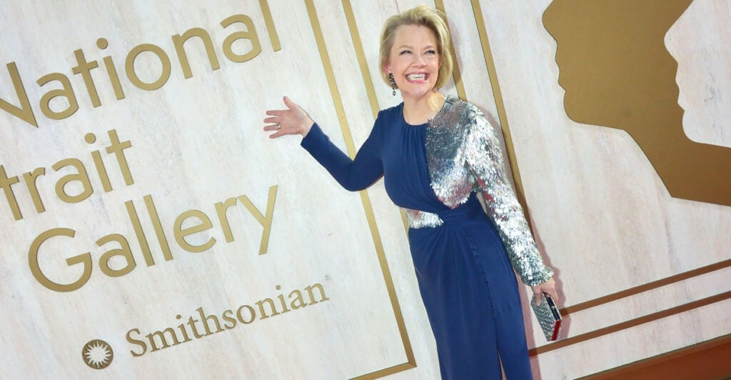 Kim Sajet, director of the Smithsonian National Portrait Gallery, attends the 2019 American Portrait Gala at the gallery on Nov. 17, 2019, in Washington, D.C.