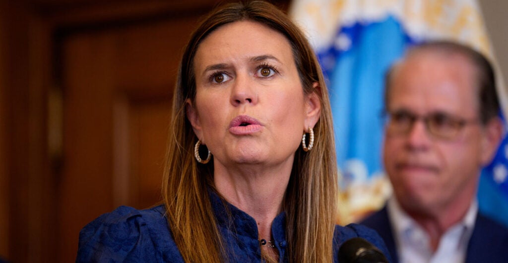 Arkansas Gov. Sarah Sanders