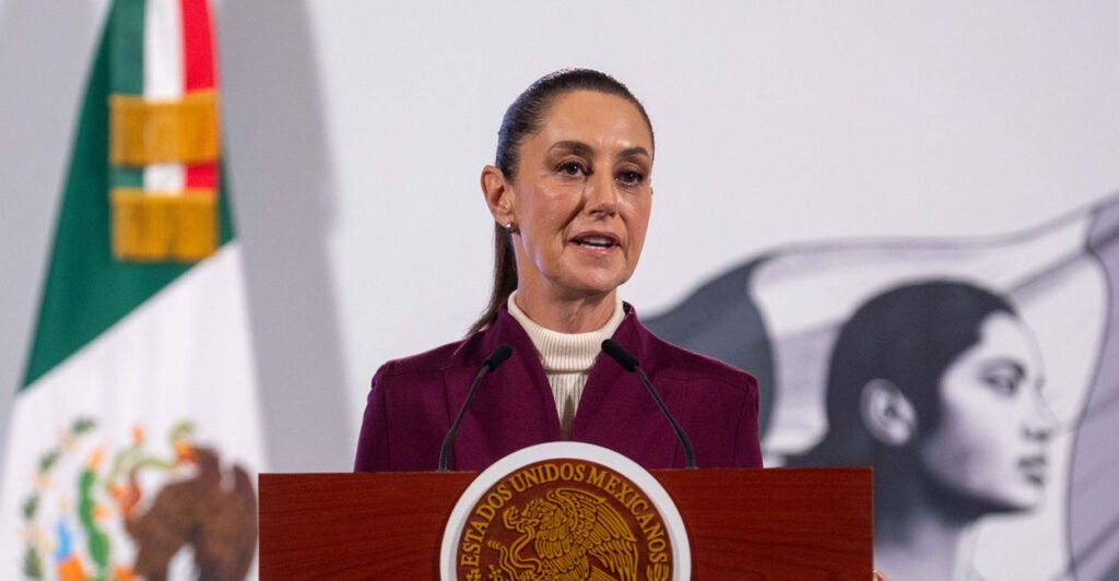 Mexican President Claudia Sheinbaum