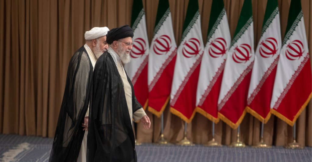 Iranian Supreme Leader Ayatollah Ali Khamenei on July 5, 2024 in Tehran, Iran. (Majid Saeedi/Getty Images)