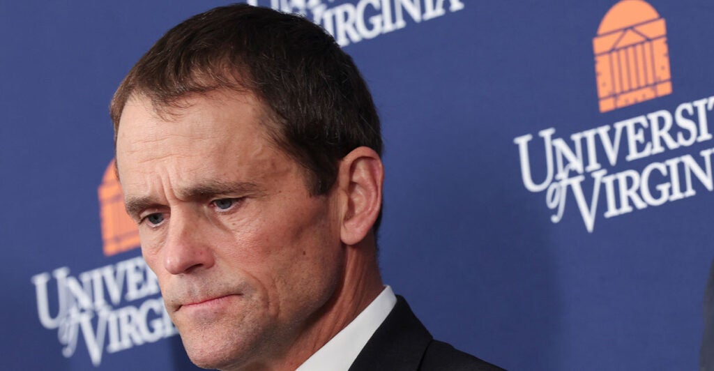 University of Virginia President James Ryan