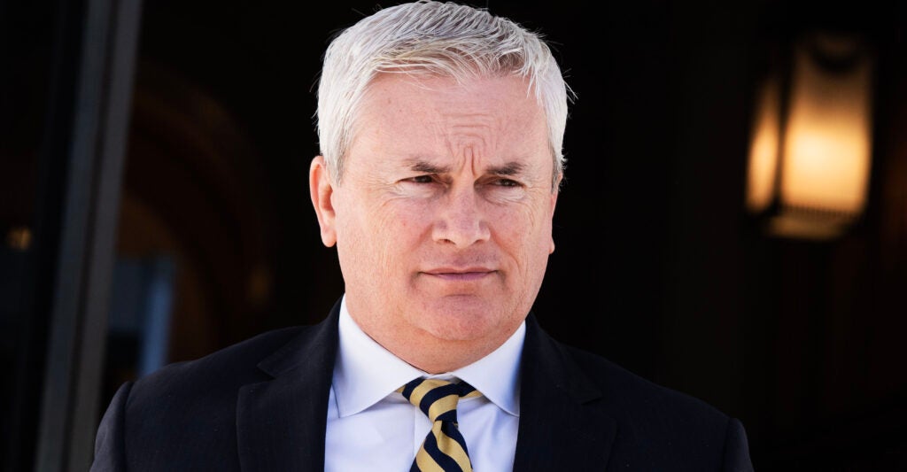 Representative James Comer in a dark suit