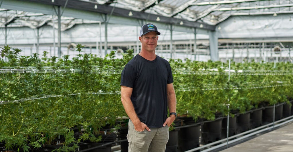 Graham Farrar, CEO of Glass House Farms.