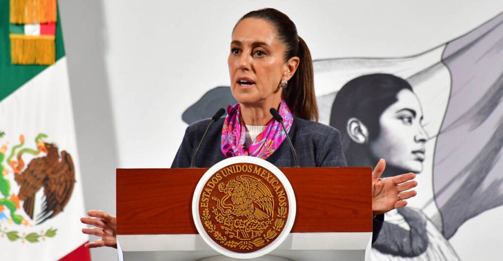 Mexican President Claudia Sheinbaum