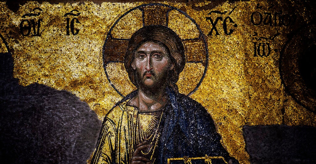 Jesus at the Hagia Sophia