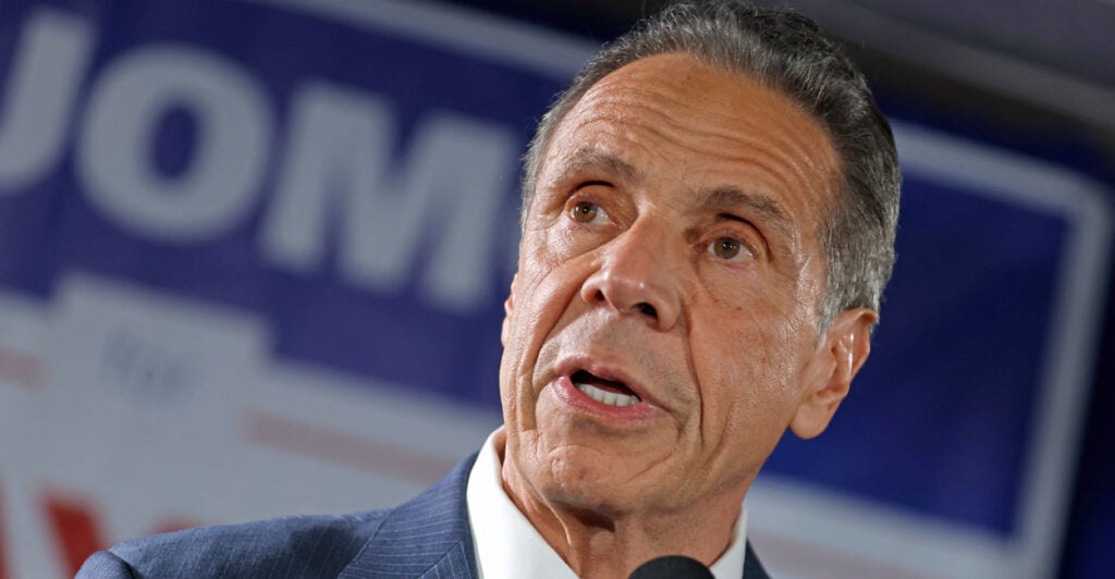 New York City mayoral candidate and former New York governor Andrew Cuomo