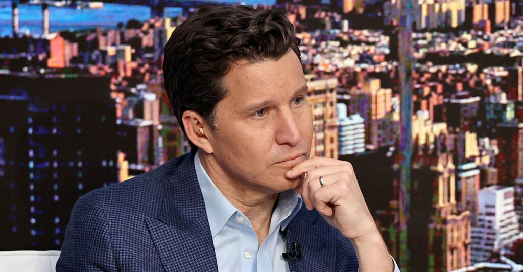 Fox News host Will Cain at Fox News Channel Studios on March 14, 2025 in New York City.