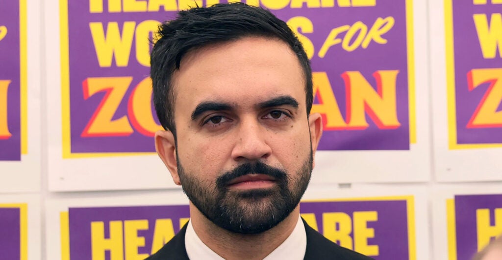 New York City mayoral hopeful Zohran Mamdani