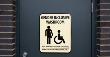 A toilet facility that can be used by people of all genders, regardless of their gender identity.