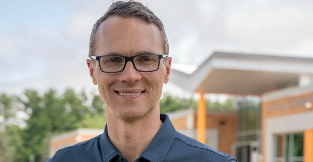 Then-congressional candidate James Walkinshaw, D-Va., campaigns in Herndon, Virginia, on June 17. He won his race on Tuesday.