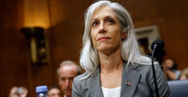 Former Director of the Centers for Disease Control and Prevention Susan Monarez arrives to testify before the Senate Committee on Health, Education, Labor, and Pensions on Wednesday.