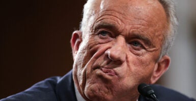 Robert F. Kennedy Jr., U.S. President Donald Trump's nominee for Secretary of Health and Human Services testifies during his Senate Finance Committee confirmation hearing