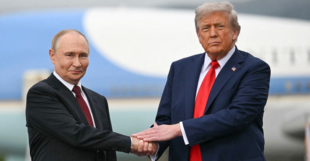 President Donald Trump and Russian President Vladimir Putin