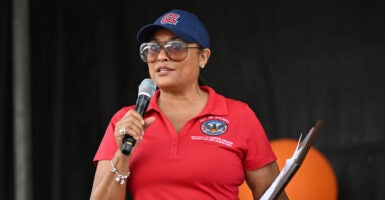 Atlanta City Council member Marci Collier Overstreet, a candidate for City Council chairwoman, is seen here on June 14.