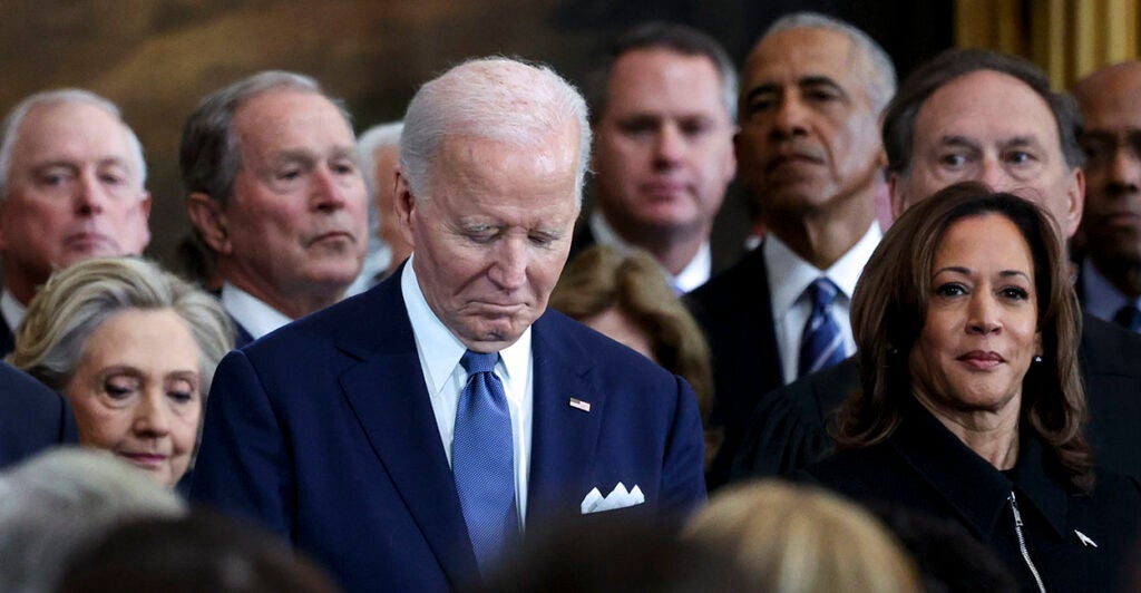 Hillary Clinton, Joe Biden, and Kamala Harris. The Democratic Party didn't have real primaries for these three candidates