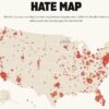 The Southern Poverty Law Center "hate map." Big Tech companies distanced themselves from the SPLC under pressure