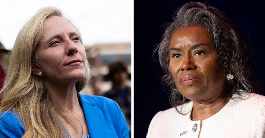 Abigail Spanberger and Winsome Earle-Sears