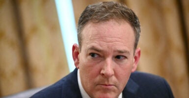 Close-up of EPA Administrator Lee Zeldin